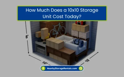 How Much Does a 10×10 Storage Unit Cost Today? (2026)