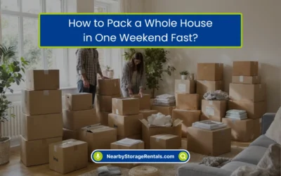 How to Pack a Whole House in One Weekend Fast? (2026)