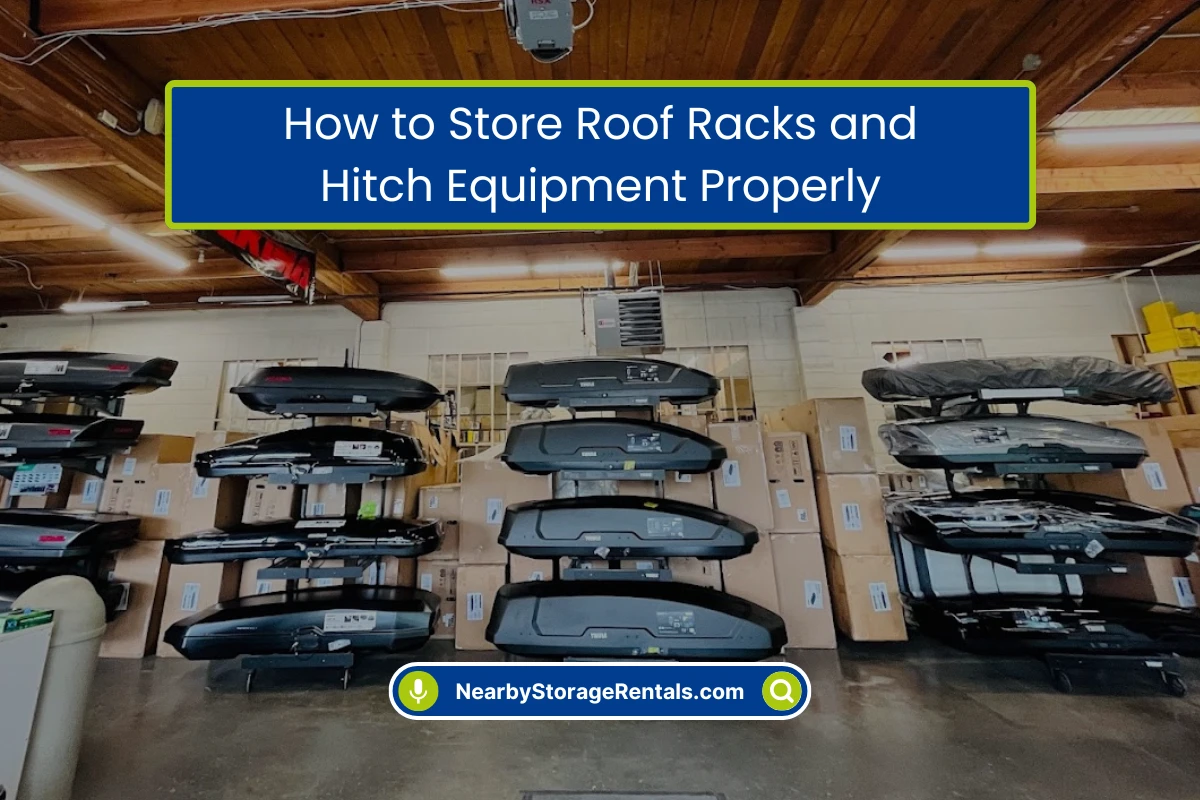 How to Store Roof Racks and Hitch Equipment How to Store Roof Racks and Hitch Equipment