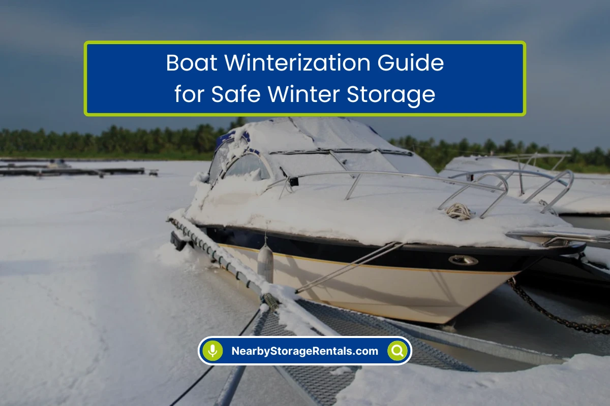How to Winterize a Boat Before Storage