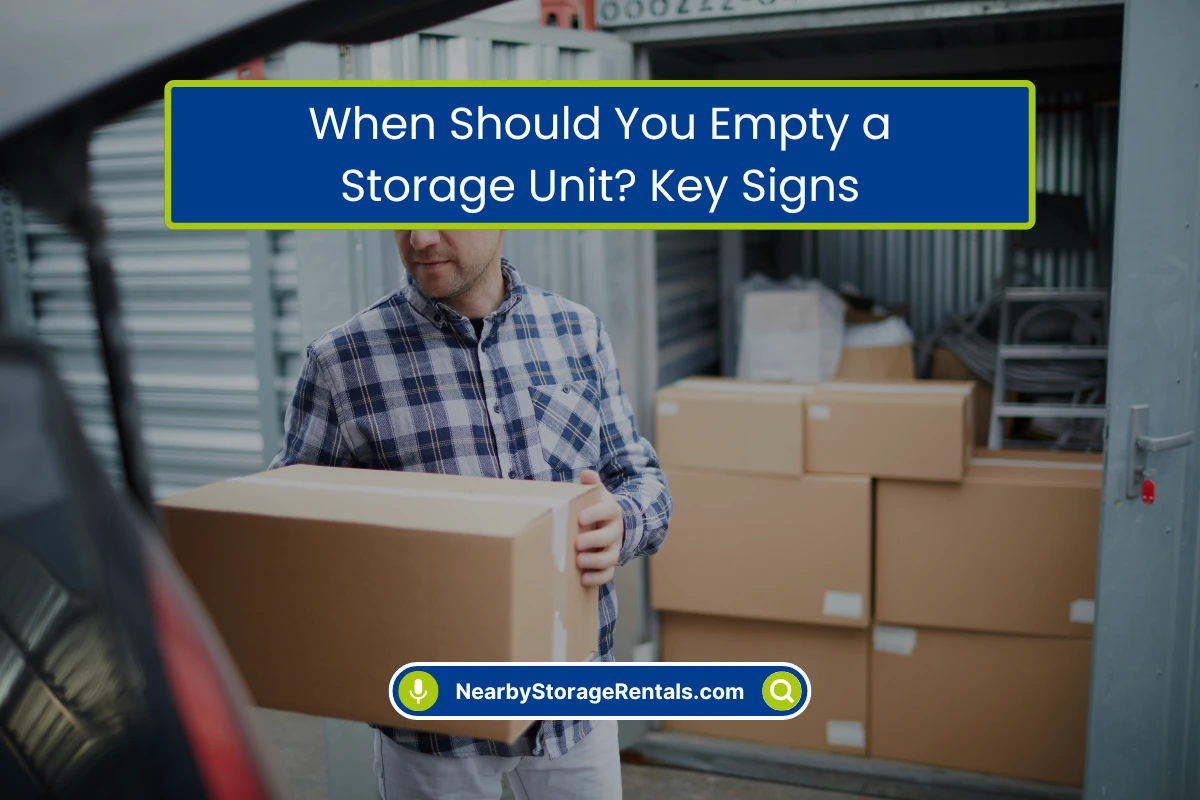 Is It Time to Clear Out Your Storage Unit Is It Time to Clear Out Your Storage Unit