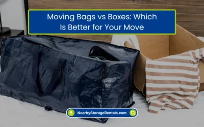 Moving Bags vs Boxes: Which Is Better for Your Move (2026)