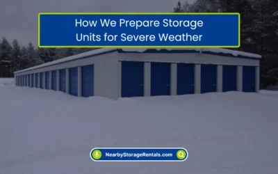 How We Prepare Storage Units for Severe Weather? (2026)