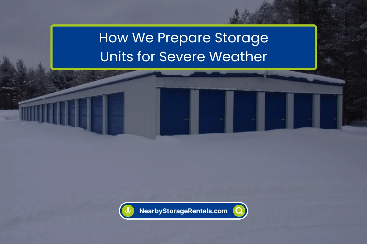 Protecting Your Storage Unit During Severe Storms