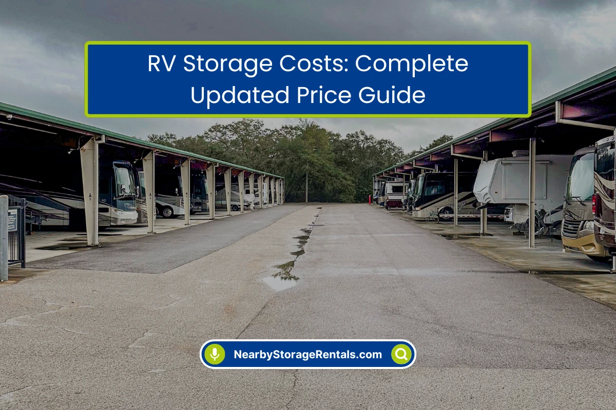 RV Storage Costs Complete Price Guide RV Storage Costs Complete Price Guide