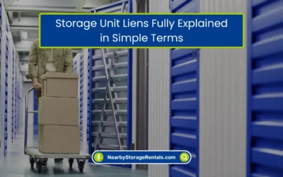 Storage Unit Liens Fully Explained in Simple Terms (2026)