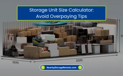 Storage Unit Size Calculator: Avoid Overpaying Tips (2026)