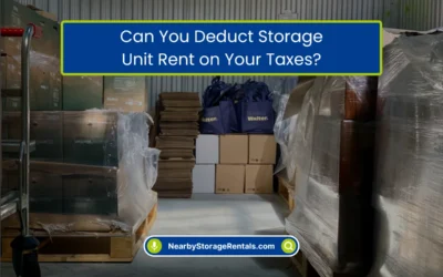 Can You Deduct Storage Unit Rent on Your Taxes? (2026)