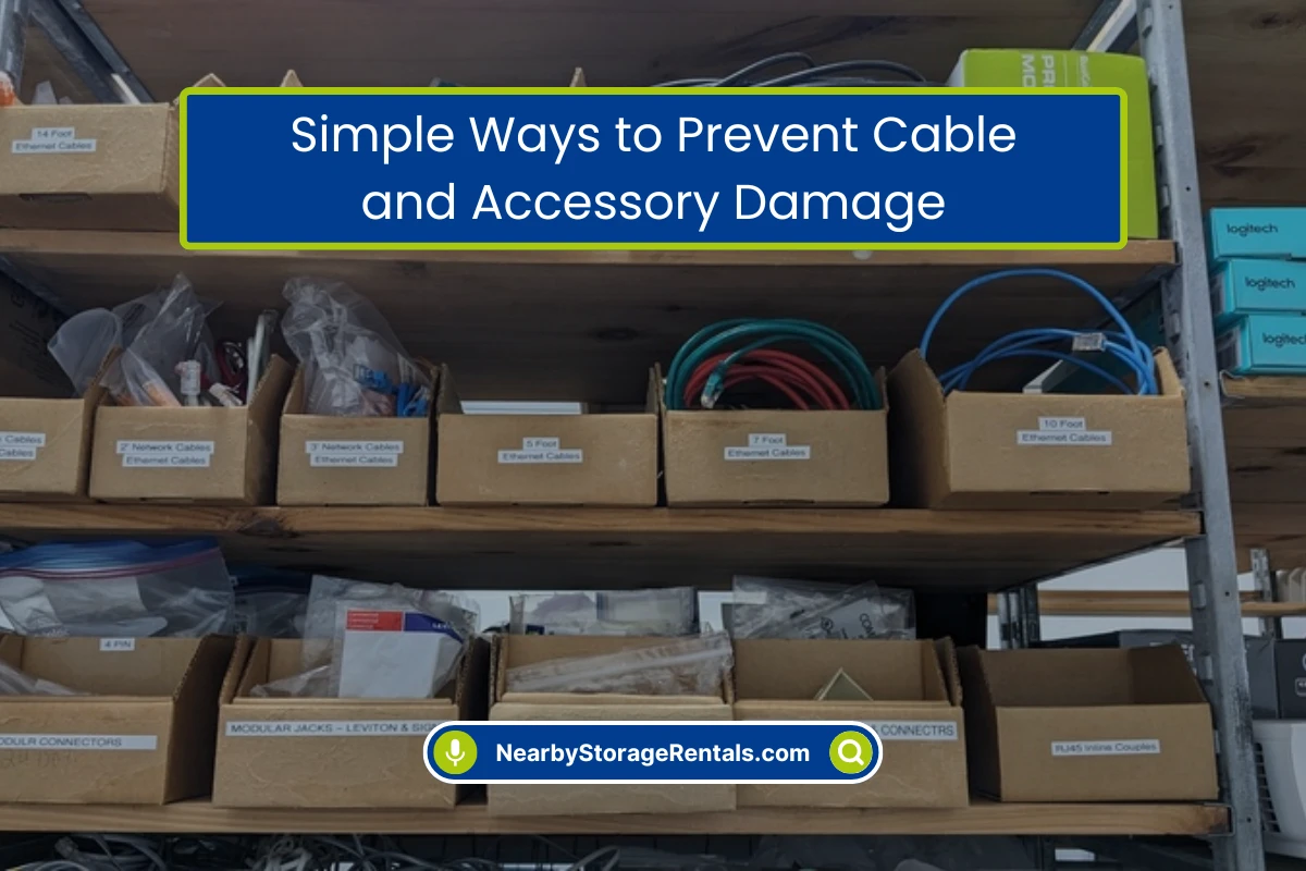 Ways to Prevent Cable and Accessory Damage Ways to Prevent Cable and Accessory Damage