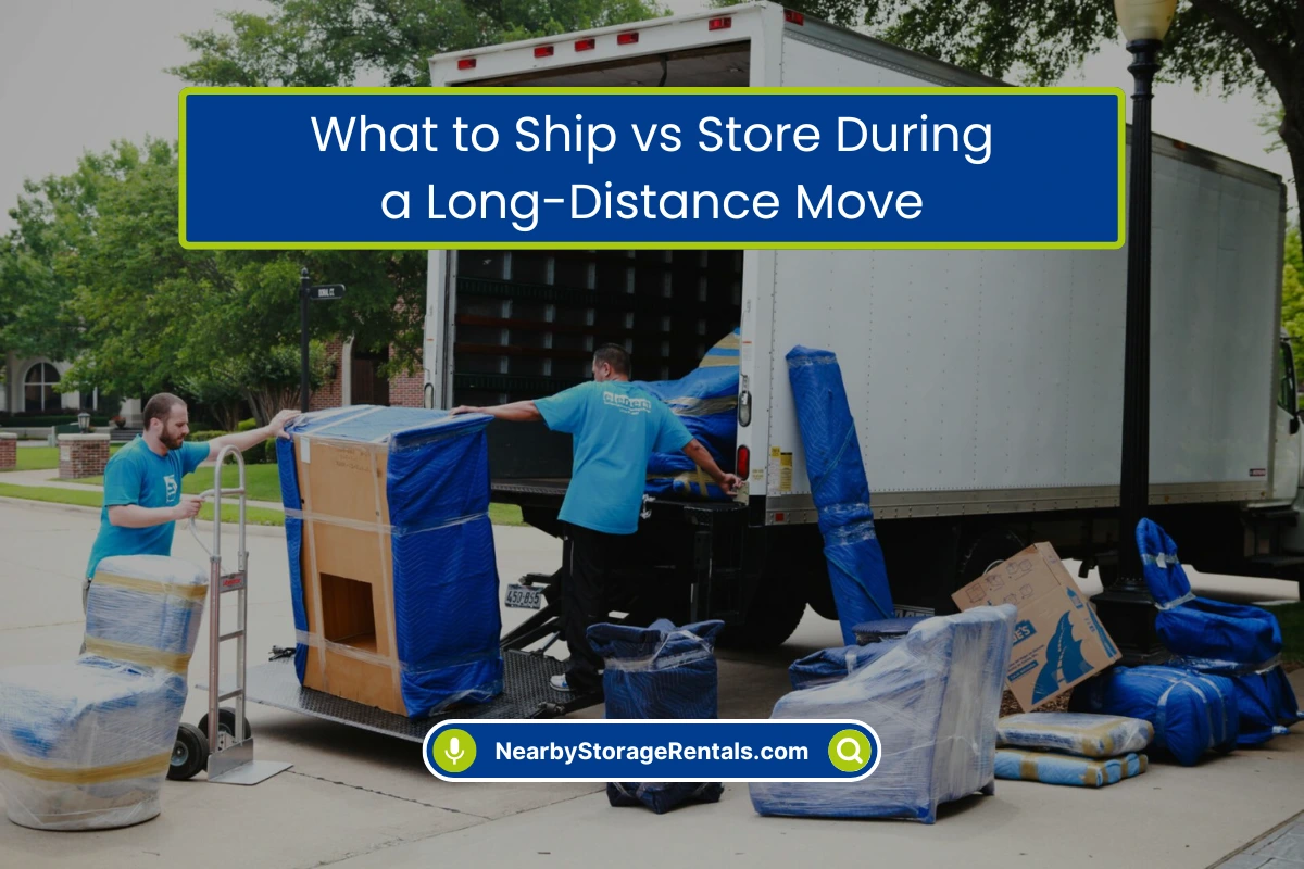 What to Ship vs Store When Moving Long Distance What to Ship vs Store When Moving Long Distance