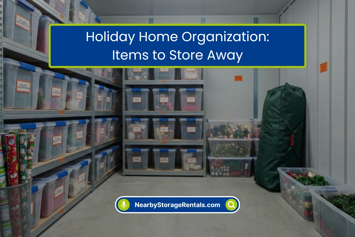 What to Store Before the Holidays for a Clutter-Free Home