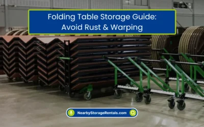 Folding Table Storage Guide: Avoid Rust & Warping (2026)