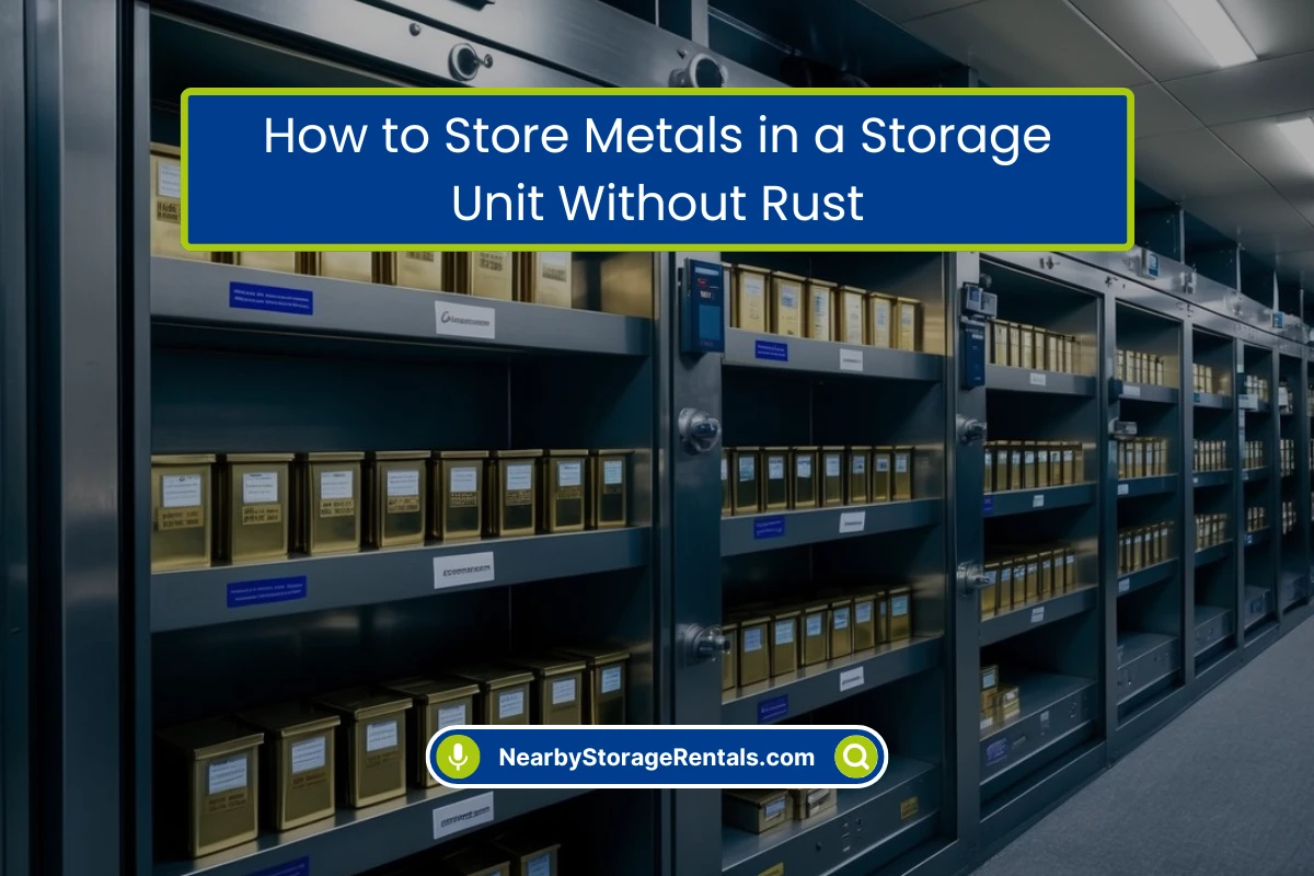 Best Ways to Protect Metals in Storage Units