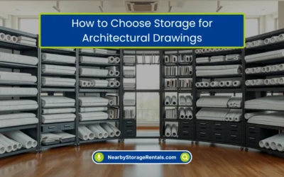 How to Choose Storage for Architectural Drawings? (2026)