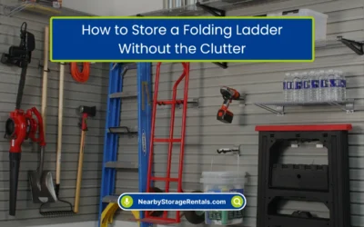 How to Store a Folding Ladder Without the Clutter? (2026)