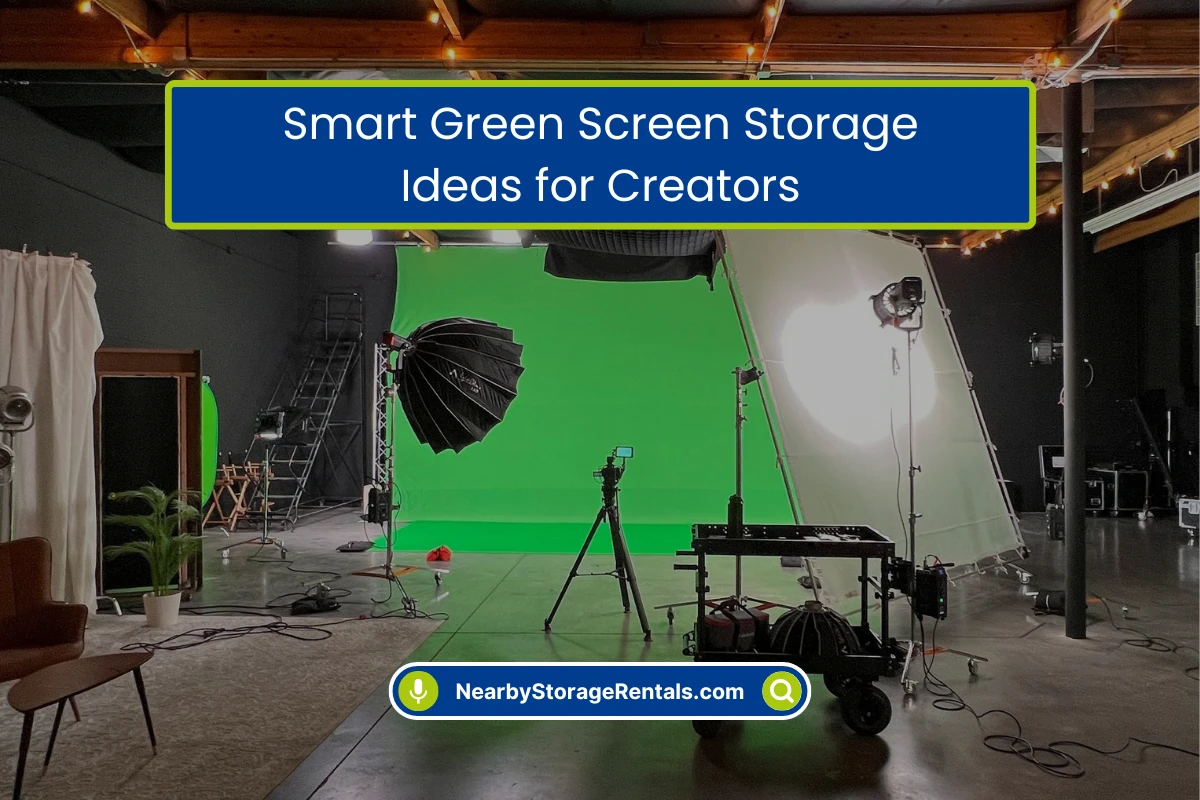 Green Screen Storage Ideas for Creators