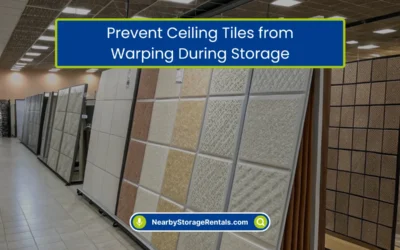 Prevent Ceiling Tiles from Warping During Storage (2026)