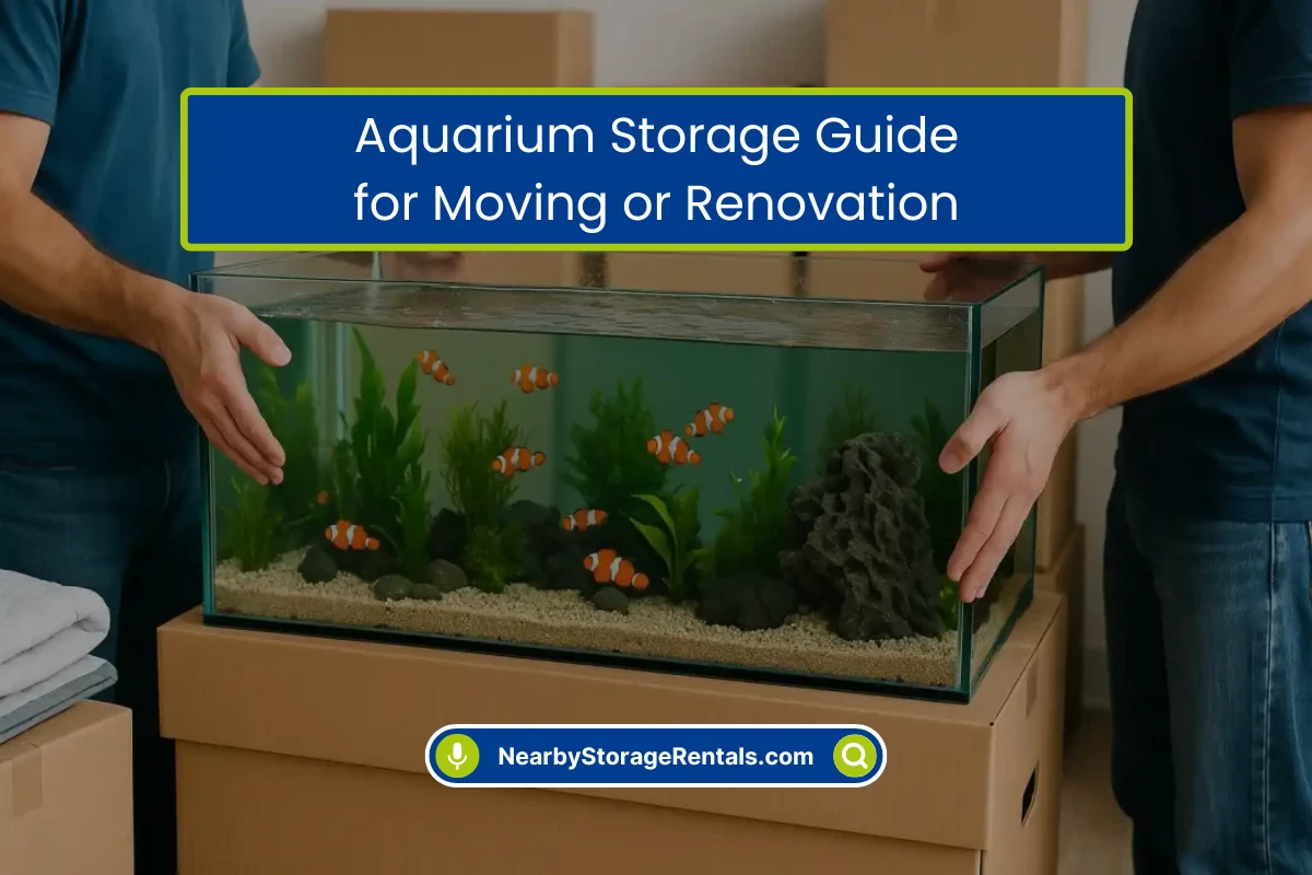 How to Protect Your Aquarium in Storage
