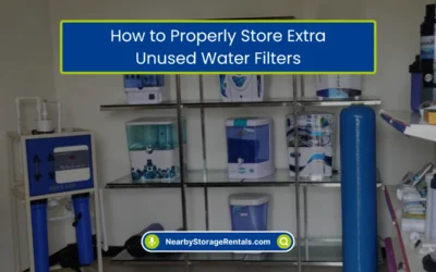 How to Properly Store Extra Unused Water Filters? (2026)