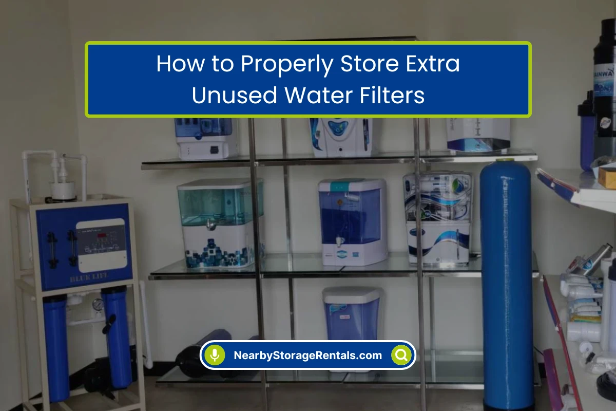 How to Store Water Filters the Right Way How to Store Water Filters the Right Way