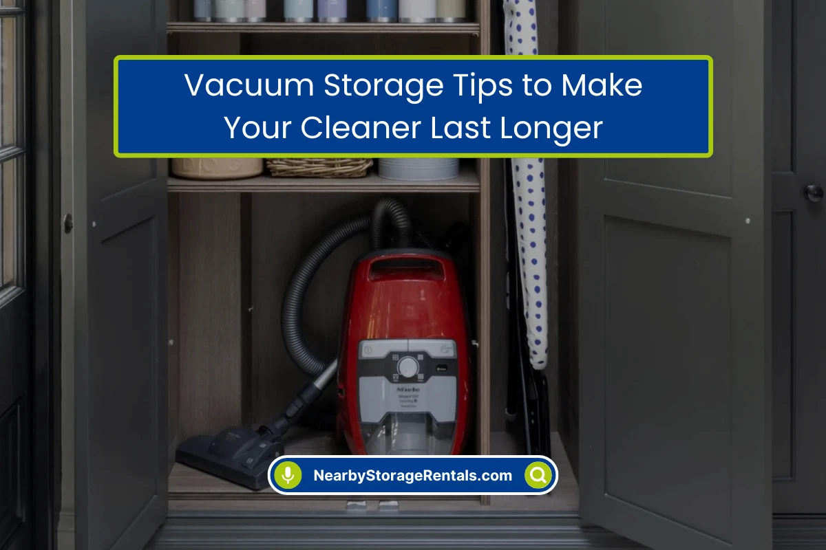 How to Store Your Vacuum Cleaner the Right Way How to Store Your Vacuum Cleaner the Right Way