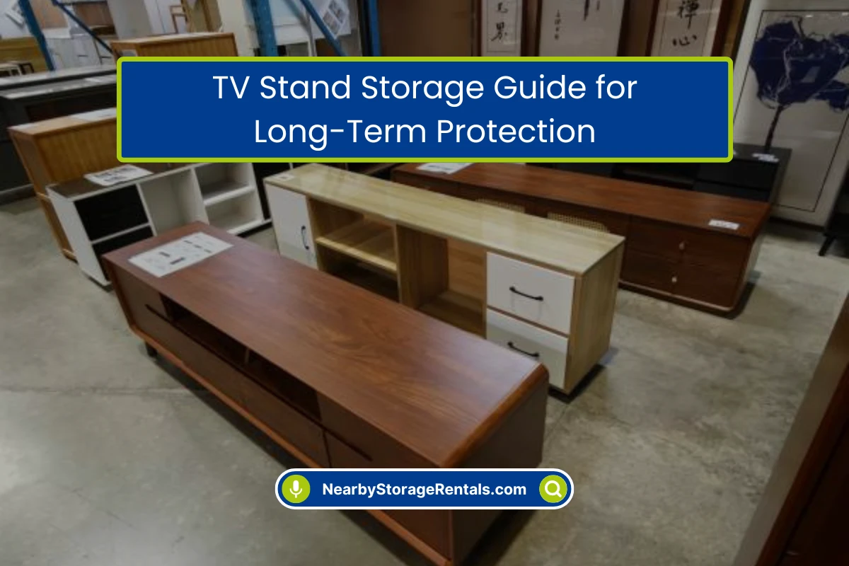 How to Store a TV Stand Without Damaging It How to Store a TV Stand Without Damaging It