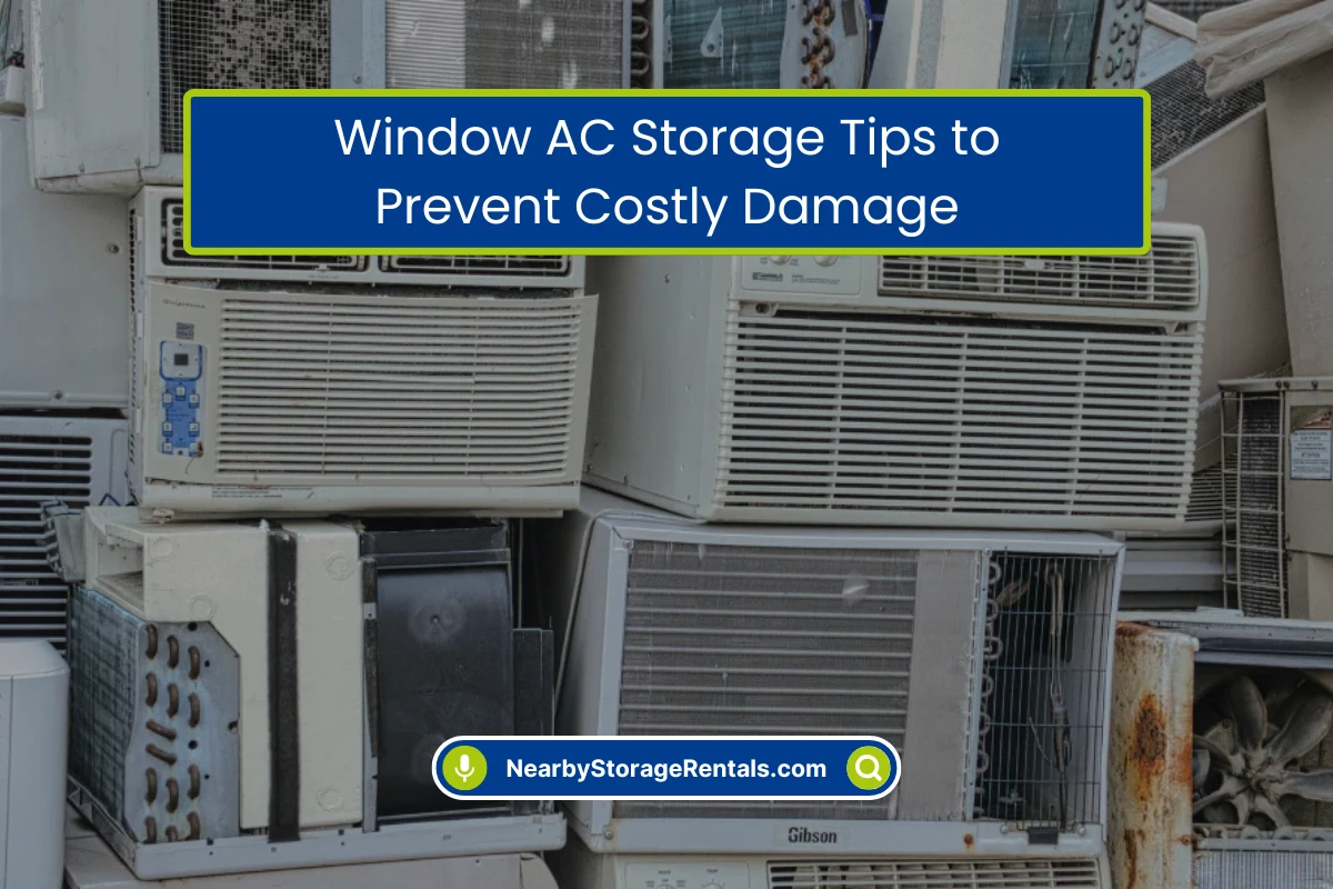 How to Store a Window Air Conditioner Safely