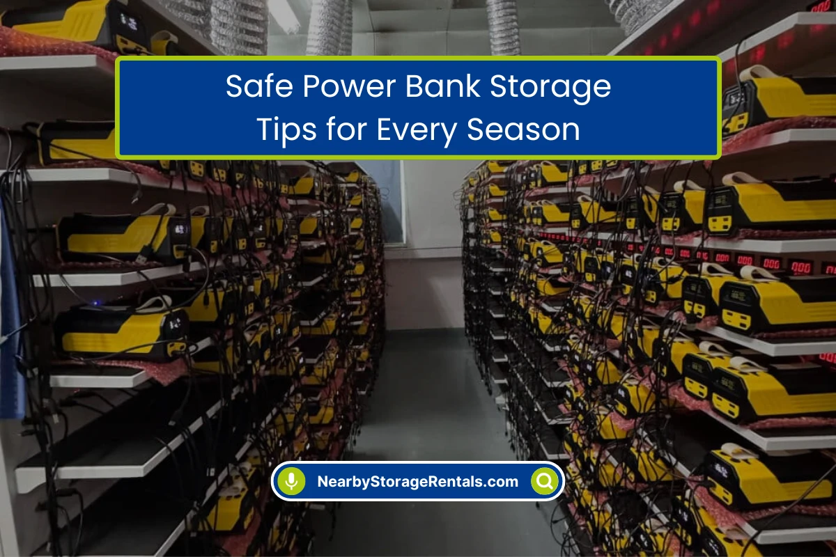 Keep Your Power Bank Safe with Proper Storage