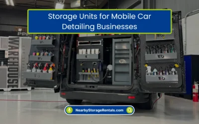 Storage Units for Mobile Car Detailing Businesses (2026)
