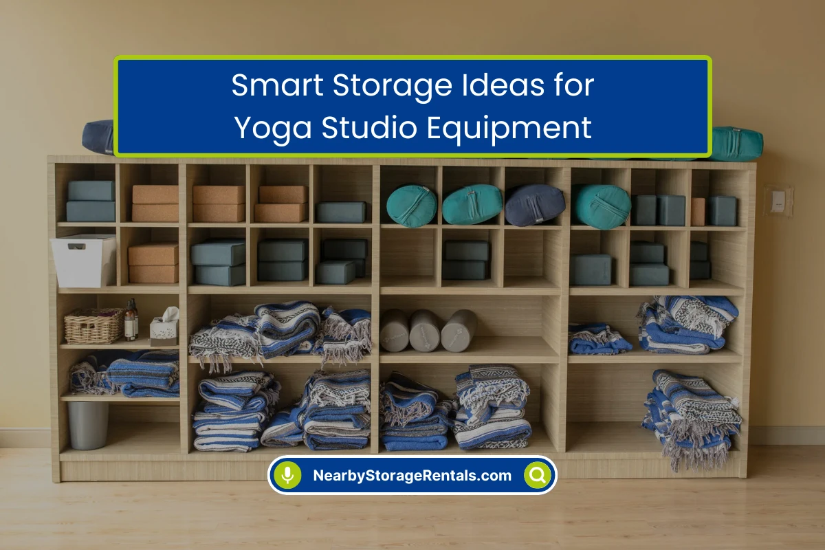 Smart Storage Solutions for Yoga Studio Equipment
