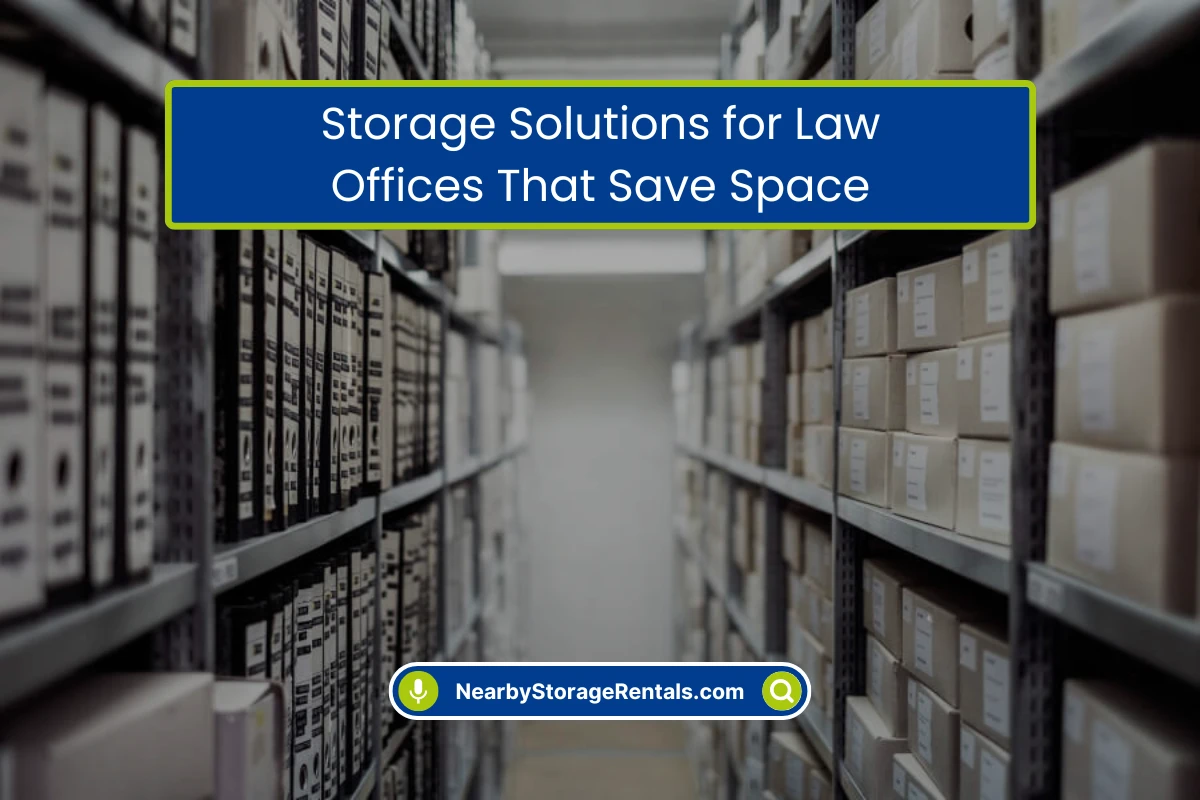Storage Solutions for Law Offices & Legal Records Storage Solutions for Law Offices & Legal Records