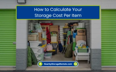 How to Calculate Your Storage Cost Per Item? (2026)
