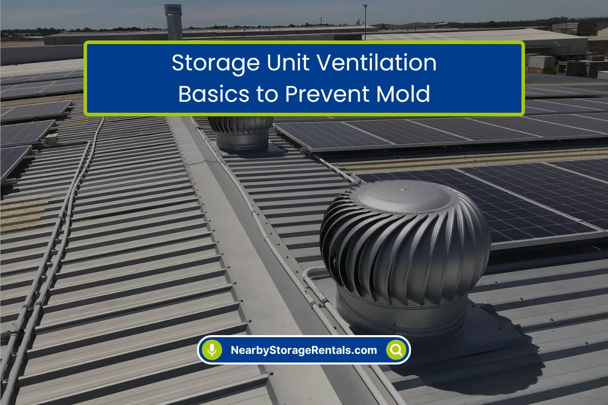 Storage Unit Ventilation Basics for Beginners Storage Unit Ventilation Basics for Beginners
