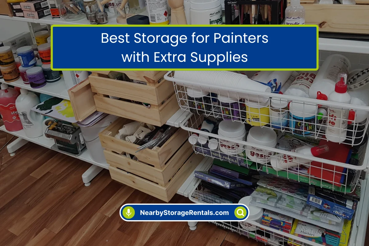 Storage Units for Artists with Large Collections Storage Units for Artists with Large Collections