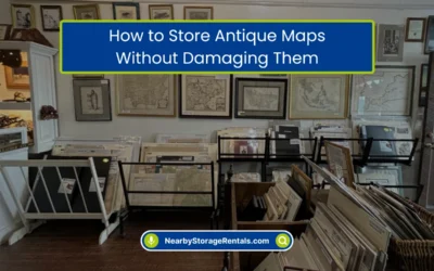 How to Store Antique Maps Without Damaging Them? (2026)