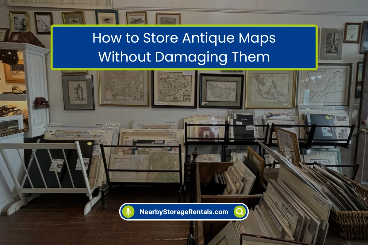 Store Antique Maps Without Damaging Them Store Antique Maps Without Damaging Them