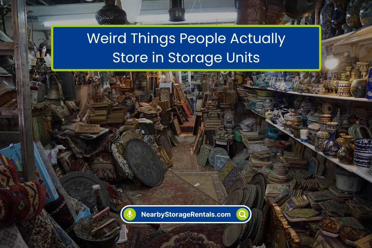 The Weirdest Items People Keep in Storage The Weirdest Items People Keep in Storage