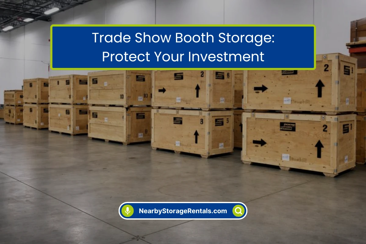 Trade Show Display Storage Tips That Save Money Trade Show Display Storage Tips That Save Money
