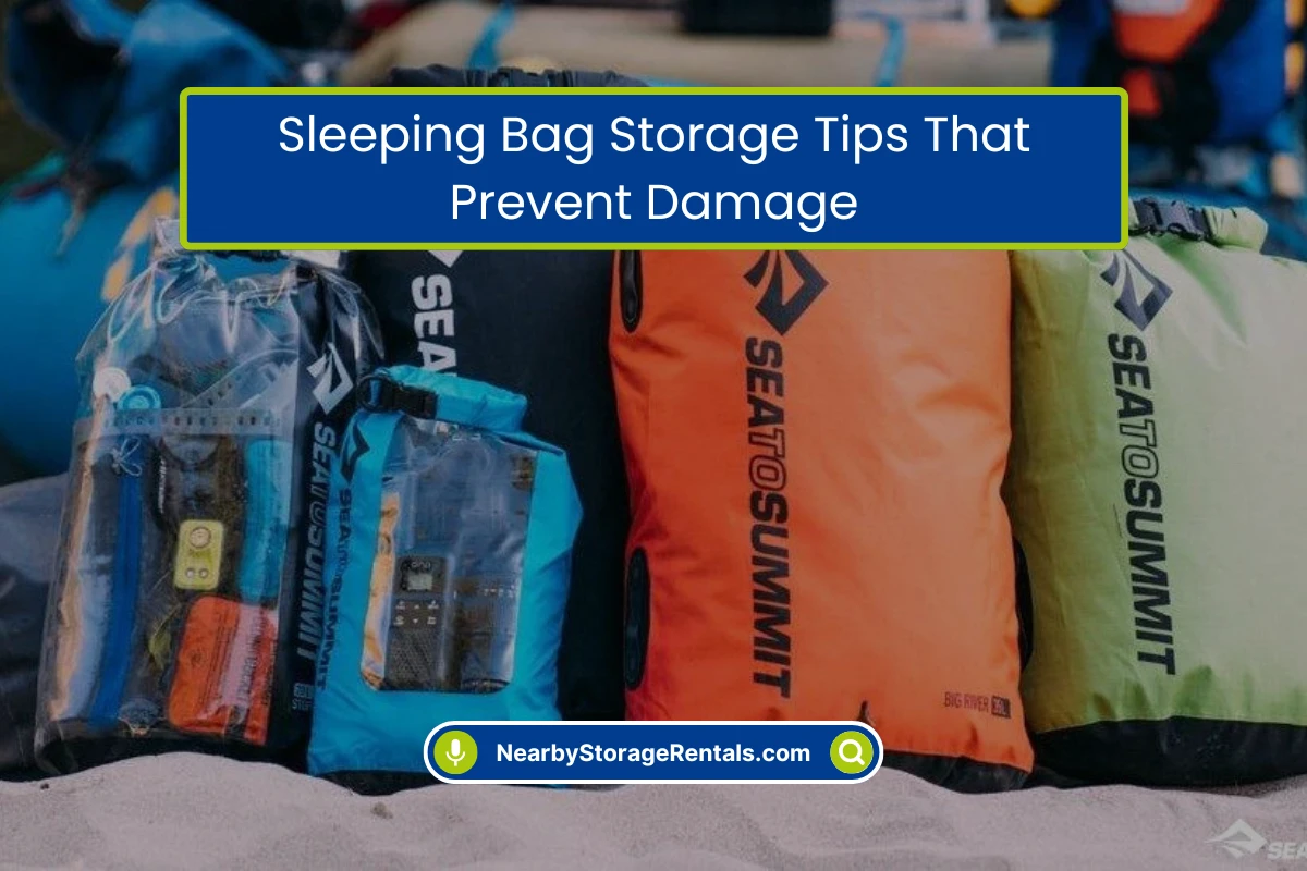 Best Way to Store a Sleeping Bag Long Term Best Way to Store a Sleeping Bag Long Term
