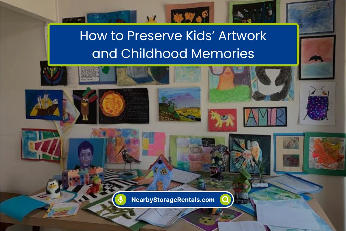 Best Ways to Store Kids’ Artwork Long-Term