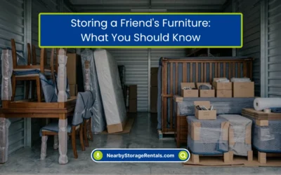 Storing a Friend’s Furniture: What You Should Know (2026)