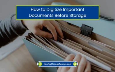 How to Digitize Important Documents Before Storage? (2026)