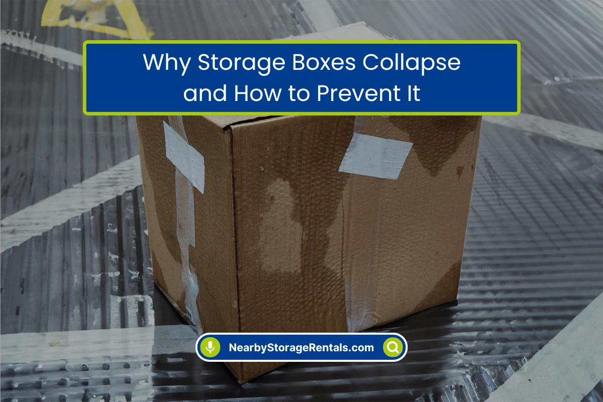 How to Prevent Boxes From Collapsing in Storage How to Prevent Boxes From Collapsing in Storage