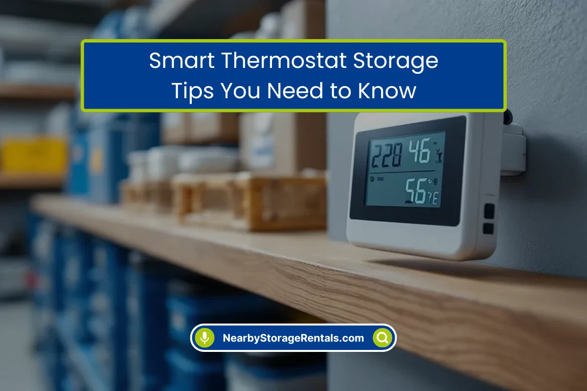 How to Safely Store Your Smart Thermostat How to Safely Store Your Smart Thermostat