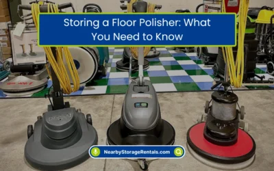 Storing a Floor Polisher: What You Need to Know (2026)