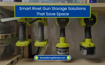 Storage Blog | Tips, Guides & Storage Ideas 11 Smart Rivet Gun Storage Solutions That Save Space (2026)