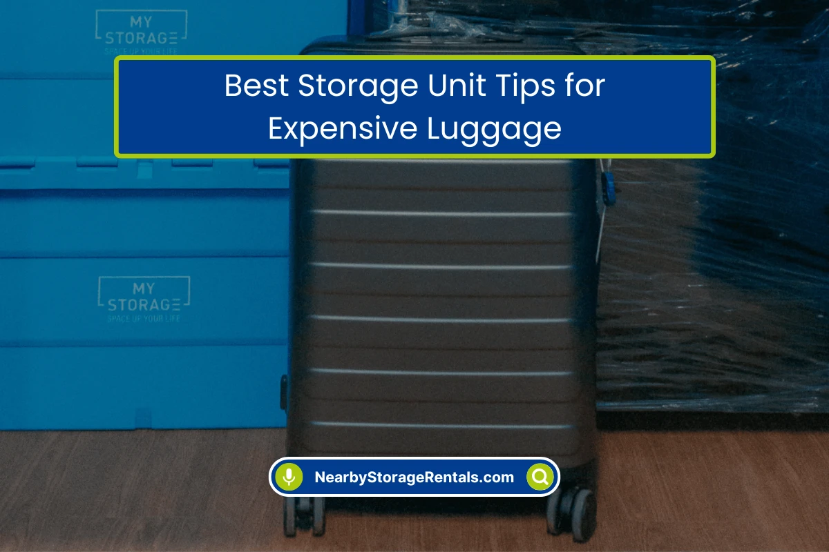 Keep Luxury Luggage Safe in Self Storage Units