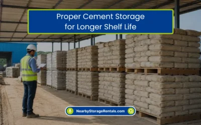 Storage Blog | Tips, Guides & Storage Ideas 17 Proper Cement Storage for Longer Shelf Life (2026)
