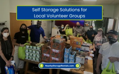 Self Storage Solutions for Local Volunteer Groups (2026)