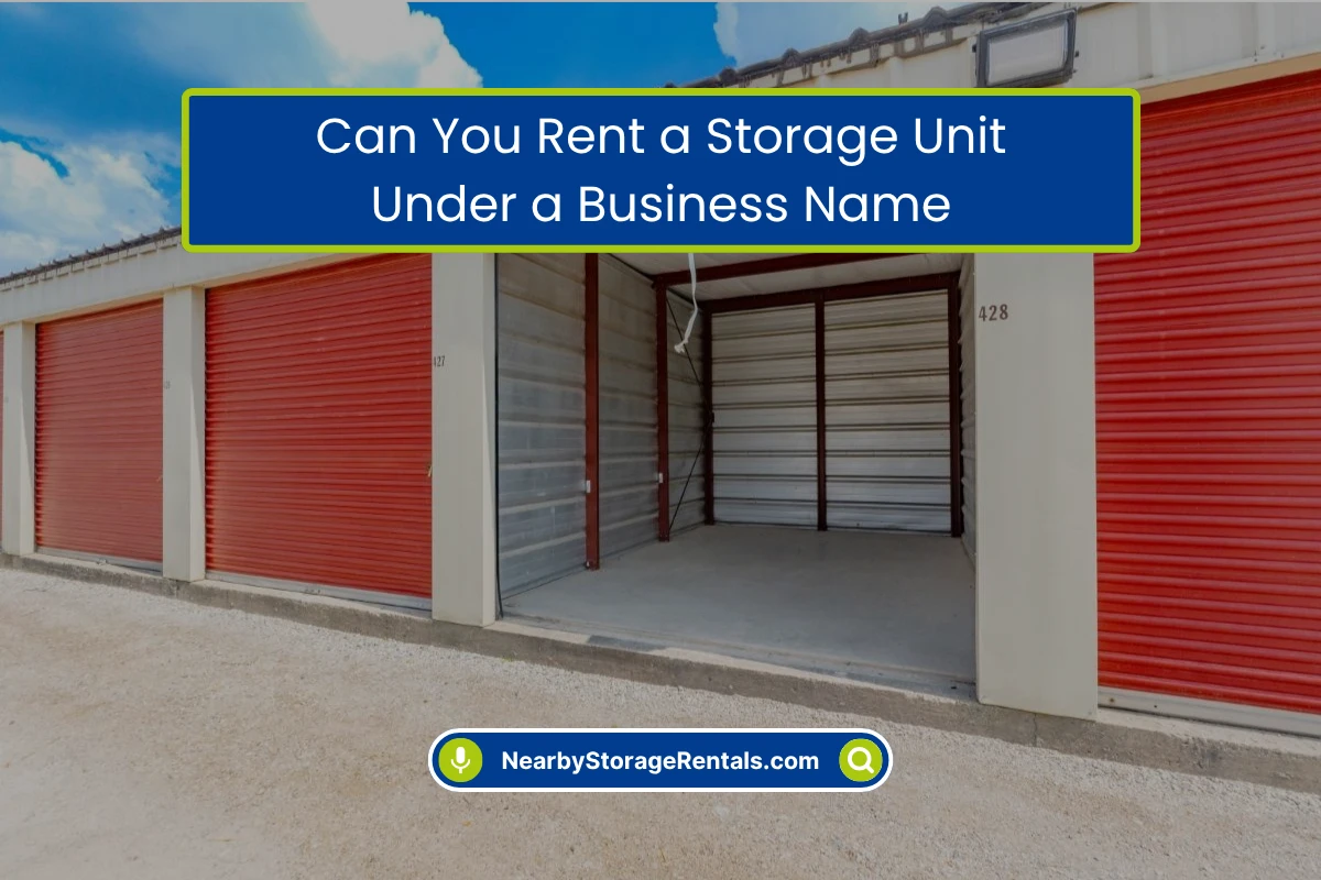 Should You Put Your Business Name on a Storage Unit Should You Put Your Business Name on a Storage Unit